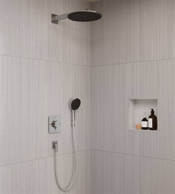hansgrohe Raindance Alive S Brusersystem til indbygning 300 1jet - krom